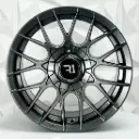 RIN 18X8.5 5-100/113 R1 SPORT QC1211 HYPER BLACK ET30 CB73.1